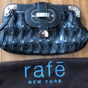 Rafe New York Black Clutch